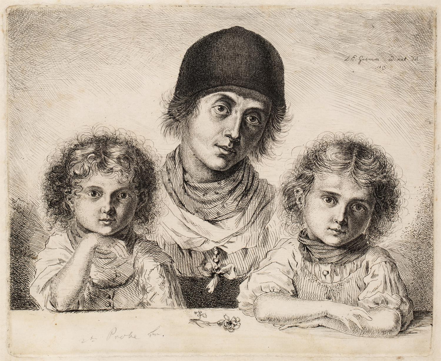 Lot 3 - Ludwig Emil Grimm (1790-1863)