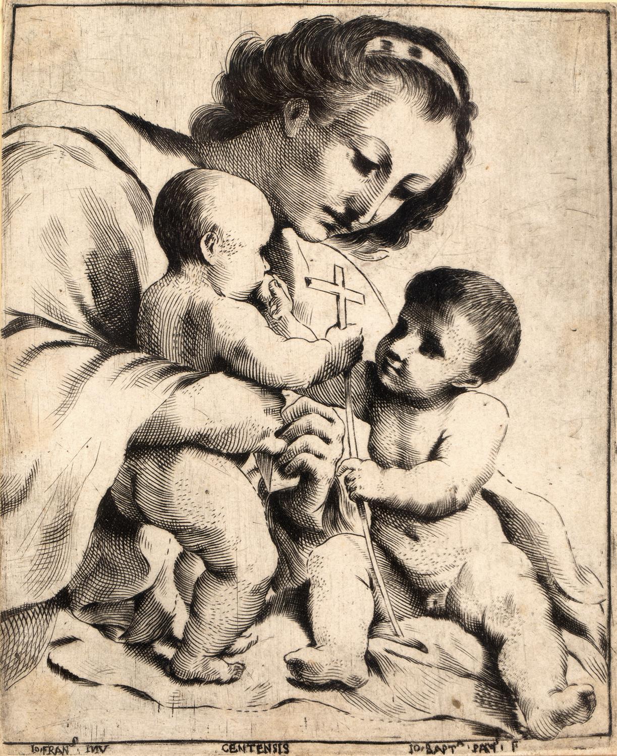 Lot 8 - Giovanni Battista Pasqualini after Guercino