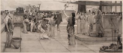 Lot 54 - Auguste Blanchard after Sir Lawrence Alma Tadema