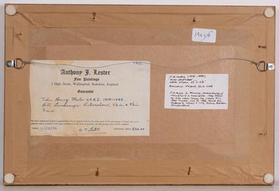 Lot 169 - JOHN HENRY MOLE (1814-1886)