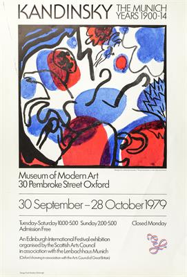 Lot 138 - Group of six exhibition posters