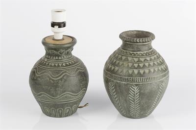 Lot 202 - Two vases