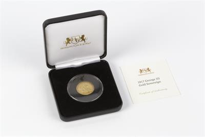 Lot 327 - George III sovereign