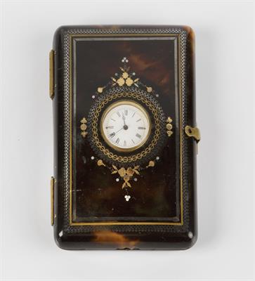 Lot 334 - Tortoiseshell card case