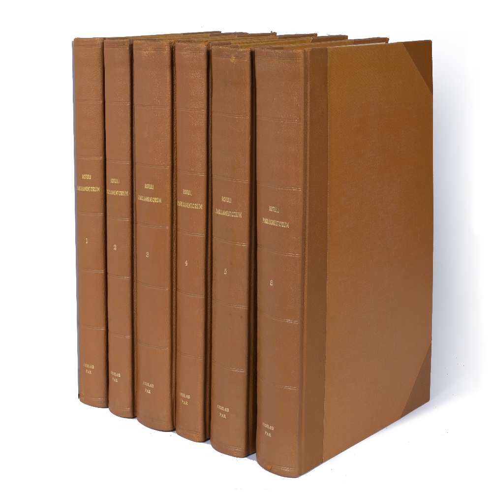 Lot 302 - ROTULI PARLIAMENTORUM (ROLLS OF PARLIAMENT) UT ET PETITIONES