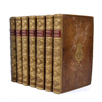 Lot 311 - BIOGRAPHIA BRITANNICA; or The Lives of The Most Eminent Persons who have flourished in Great Britain