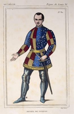 Lot 330 - Costumes Historiques De La France. Le Bibliophile Jacob nd. but Paris 1840. ½ leather with marbled