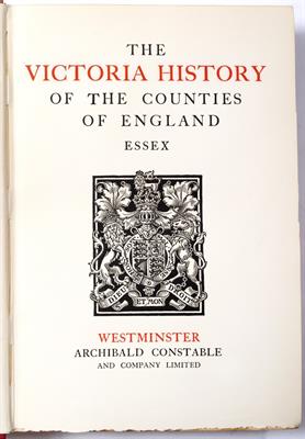 Lot 378 - VICTORIA HISTORY OF THE COUNTIES OF ENGLAND;  Essex