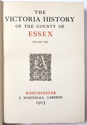 Lot 378 - VICTORIA HISTORY OF THE COUNTIES OF ENGLAND;  Essex