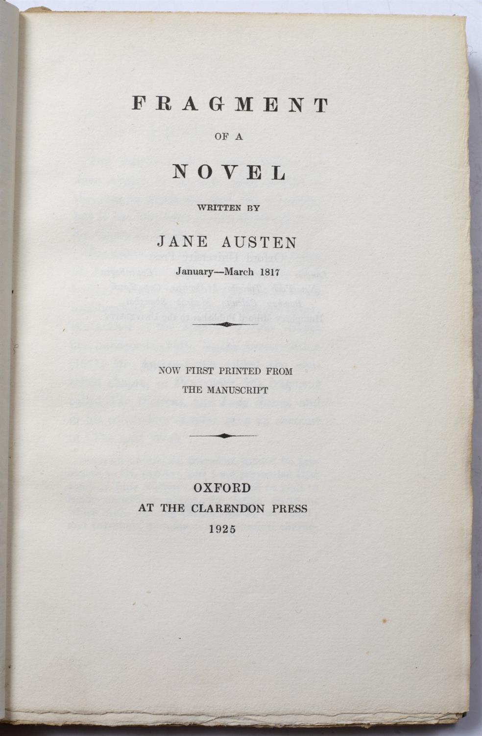 Lot 490 - AUSTEN