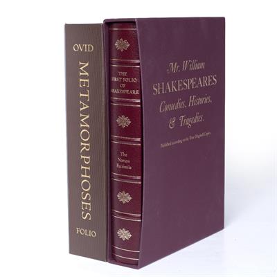 Lot 579 - FOLIO SOCIETY PUBLICATIONS. The First Folio of Shakespeare