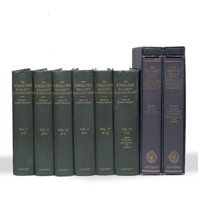 Lot 612 - HUMPHREY MILFORD. Pub. The English Dialect Dictionary