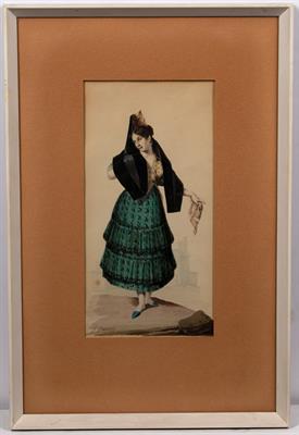 Lot 74 - Joaquin Dominguez Becquer (1817-1879)