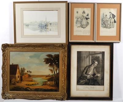 Lot 86 - Collection of 18 paintings