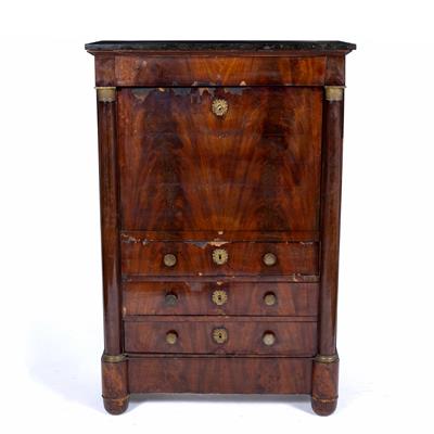 Lot 128 - Mahogany Empire escritoire