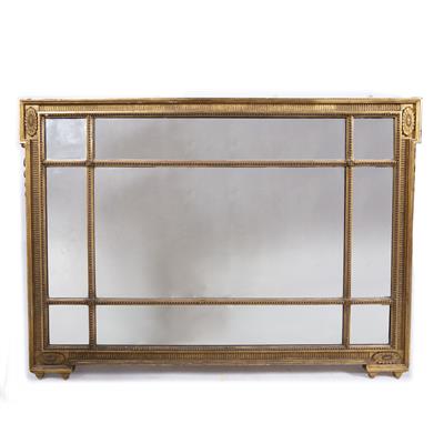 Lot 176 - Gilt plaster overmantel