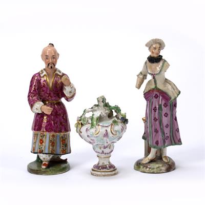 Lot 233 - Ludwigsburg figure of a lady