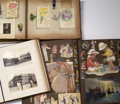 Lot 264 - Three scrapbooks