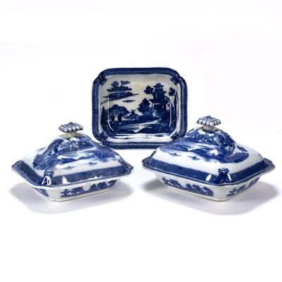 Lot 272 - Three 19th Century tureens