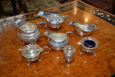 Lot 314 - Collection of silver