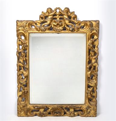 Lot 348 - Florentine style gilt framed mirror