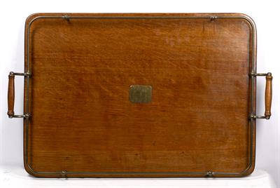 Lot 351 - Oak tray