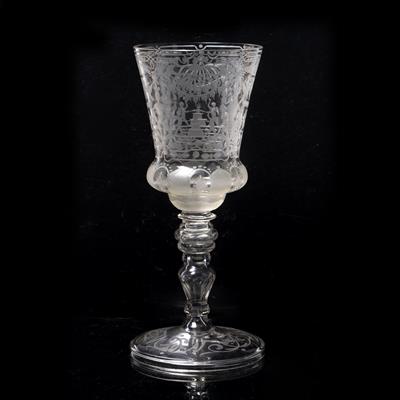 Lot 402 - Glass goblet