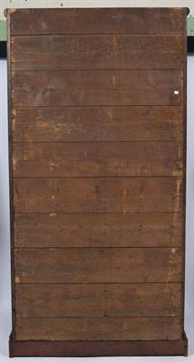 Lot 75 - A WILLIAM IV MAHOGANY OPEN BOOKCASE
