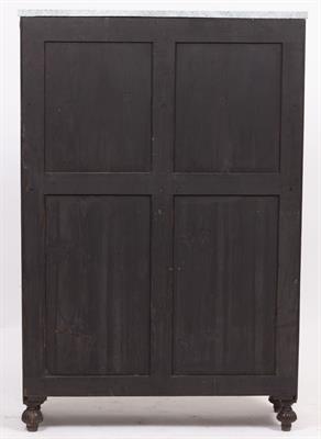 Lot 82 - A REGENCY MAHOGANY SIDE CABINET