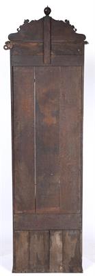 Lot 105 - A 19TH CENTURY CARVED OAK GUN CABINET