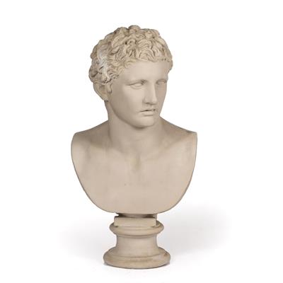 Lot 225 - A CAST COMPOSITE BUST