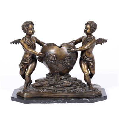 Lot 310 - A LATE 20TH CENTURY BRONZE SCULPTURE