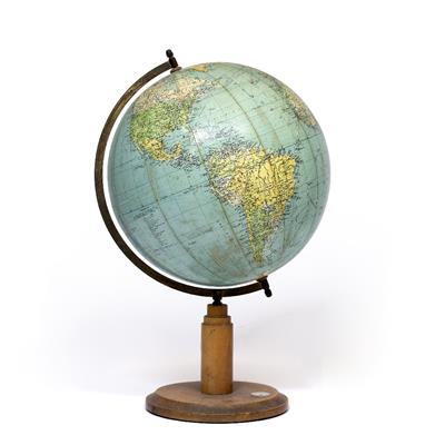 Lot 427 - A MID 20TH CENTURY TERRESTRIAL GLOBE