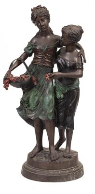 Lot 463 - A CONTEMPORARY BRONZE SCULPTURE