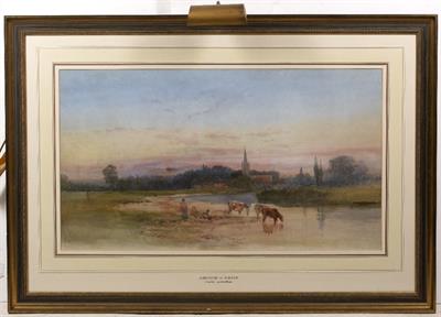 Lot 503 - ATTRIBUTED TO CHARLES EDMUND ROWBOTHAM (1856-1921)