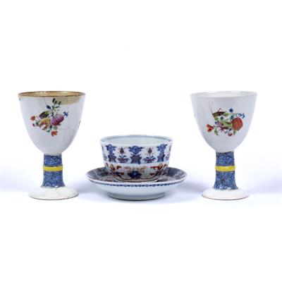 Lot 78 - Pair of wine cups