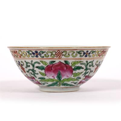 Lot 95 - Peach blossom bowl