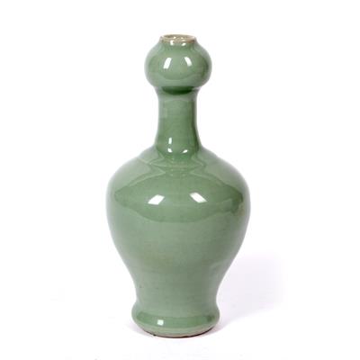 Lot 113 - Longquan celadon garlic mouth vase