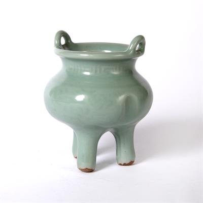 Lot 134 - Longquan celadon censer