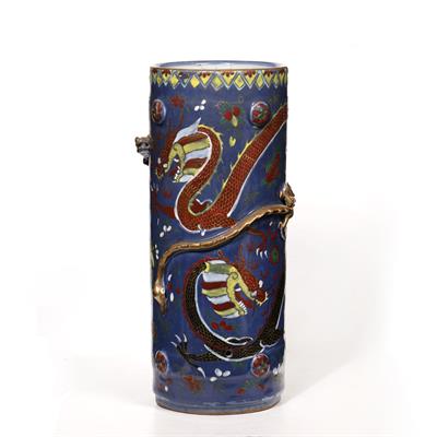 Lot 166 - Ceramic sleeve vase