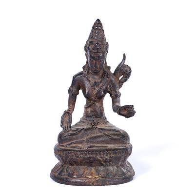 Lot 232 - Bronze figure of Tara