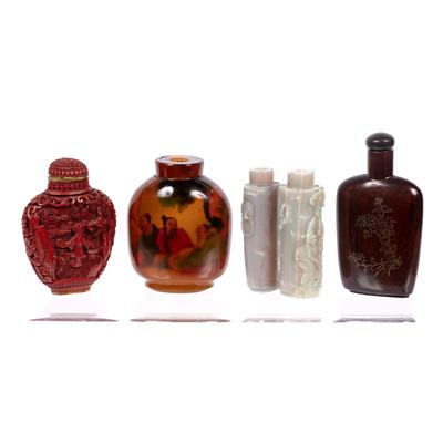 Lot 252 - Four snuff bottles