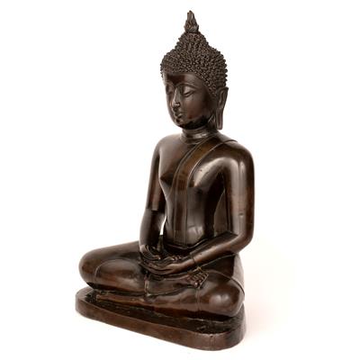 Lot 287 - Bronze figure of Buddha Shakyamuni