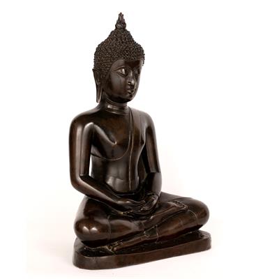 Lot 287 - Bronze figure of Buddha Shakyamuni