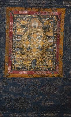 Lot 353 - Small thangka