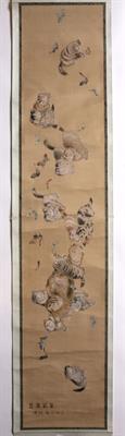 Lot 361 - Silk scroll