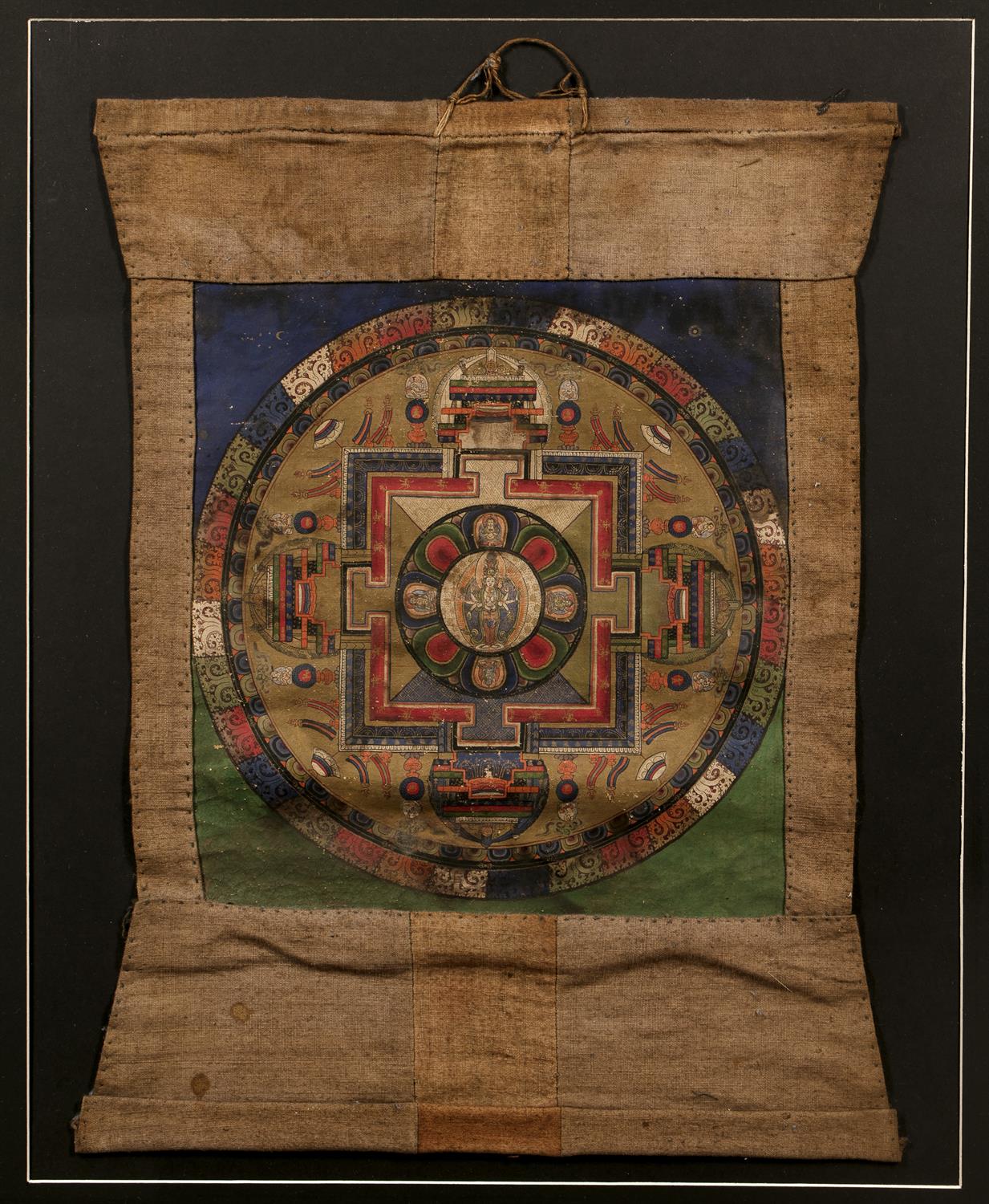 Lot 401 - Mandala of Aalokitesvara (Chenrezig)