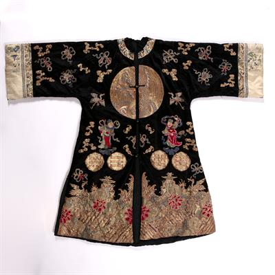 Lot 406 - Daoist (Taoist) priest's silk ceremonial robe