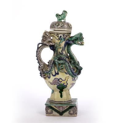 Lot 432 - Sancai vase