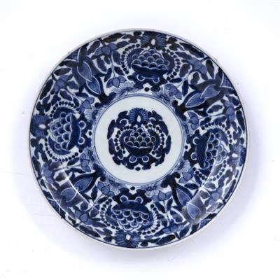 Lot 450 - Blue and white dish